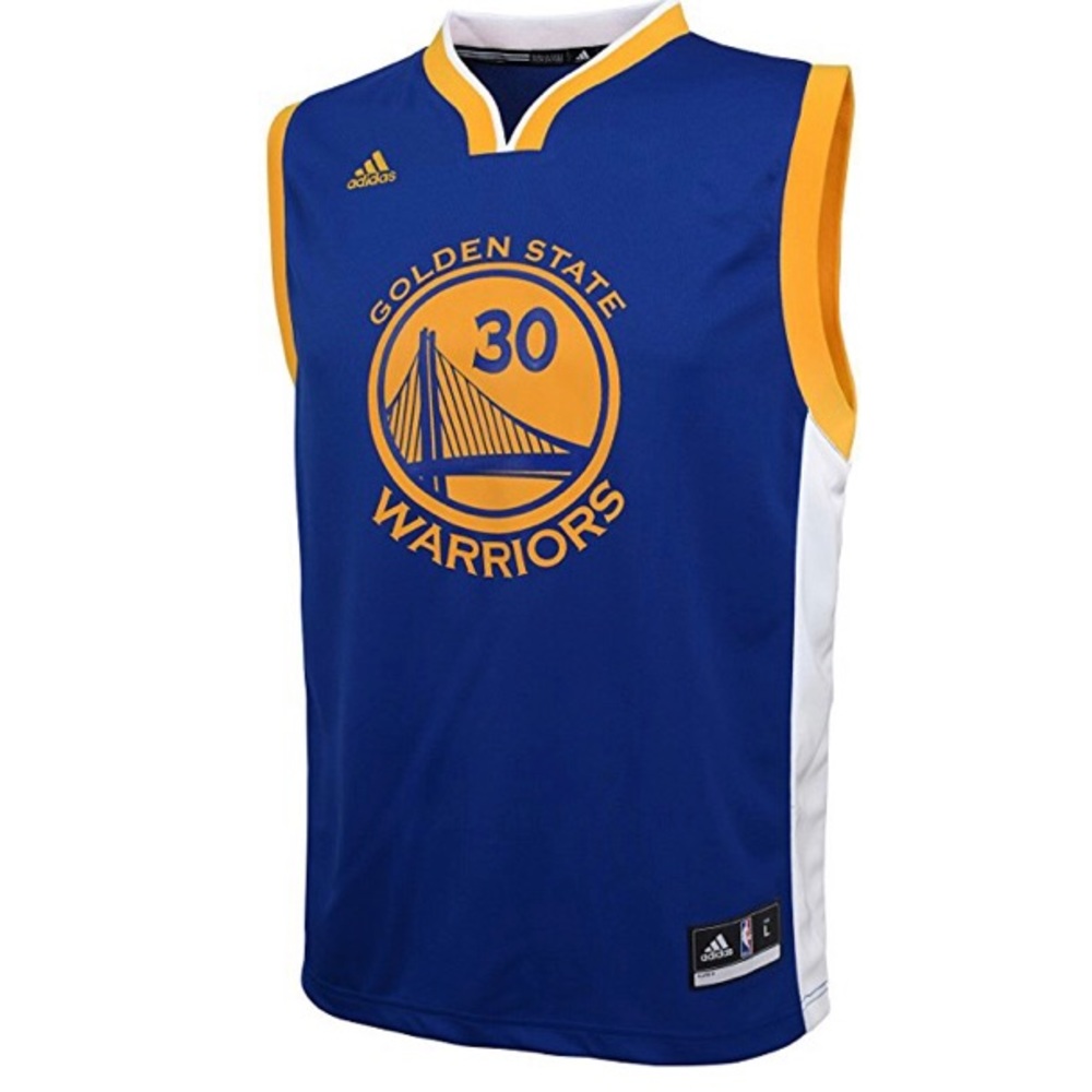 NBA Golden State Warriors Curry #30 Replica Jersey